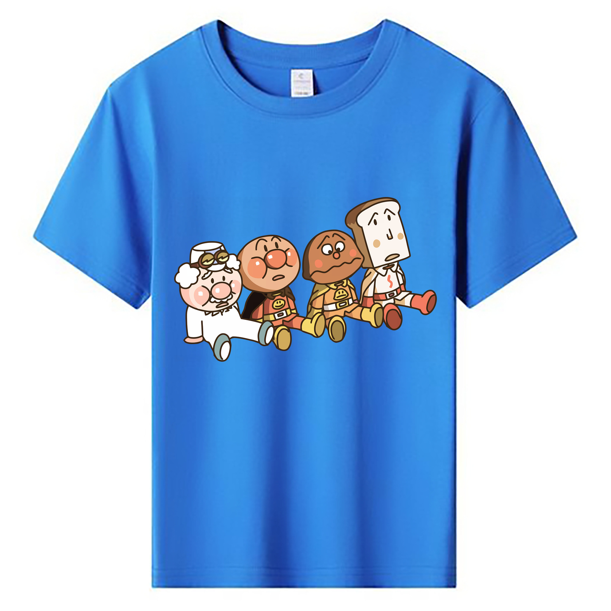 （画像用） アンパンマン Anpanman 綿100％キッズTシャツ（フロントプリント）
